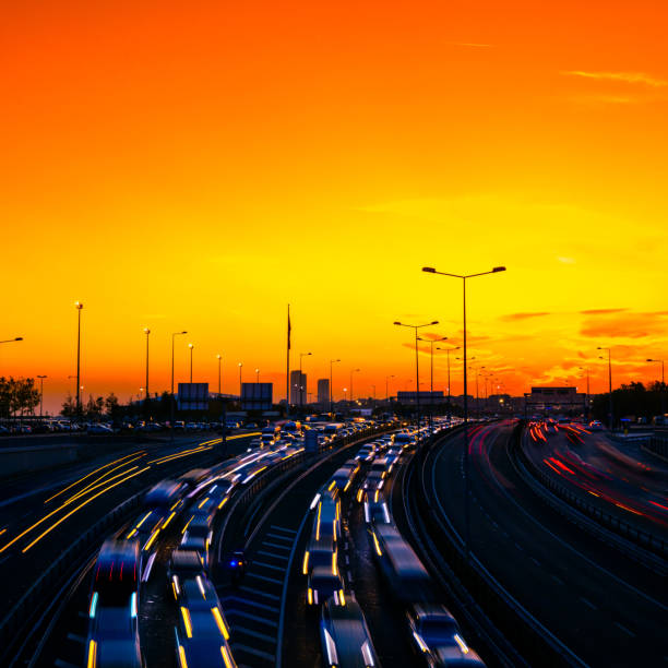 Istanbul Cars night