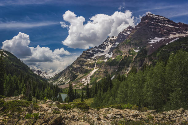 istock Maroon Bells and Crater Lake 898772968