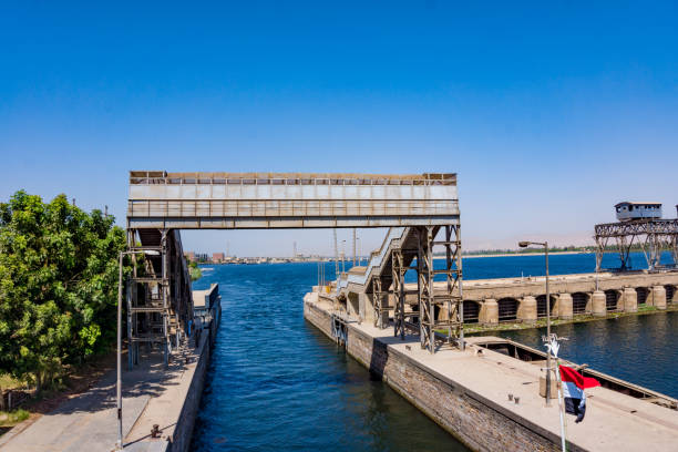 istock Esna dam on the Nile River, Egypt 898776416