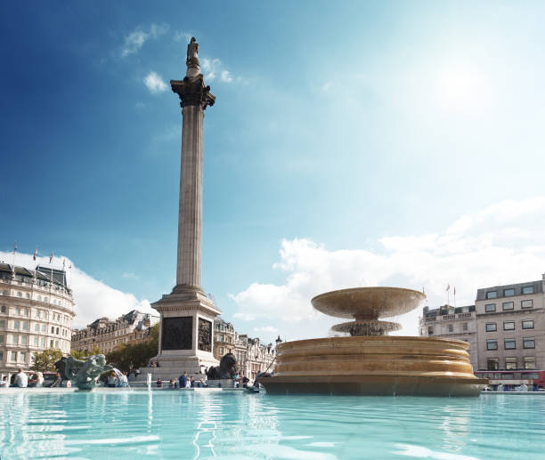istock fountain on the Trafalgar Square 898776506