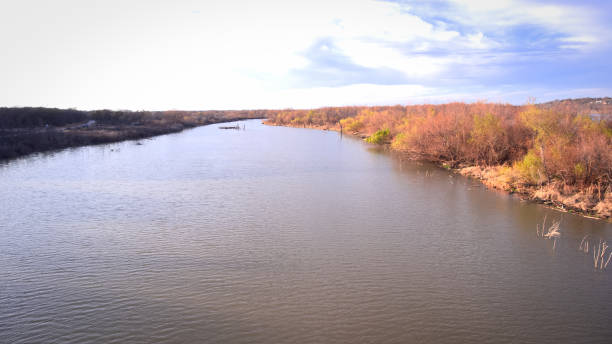 istock Aerial view of Lake Grapevine, TX 898786066