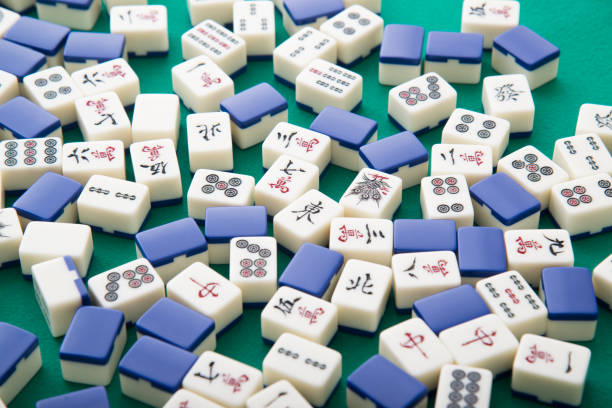 istock mahjong tiles for background 898795064