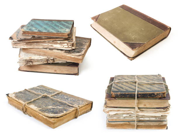 istock An old book with a crumpled sheet 898801418