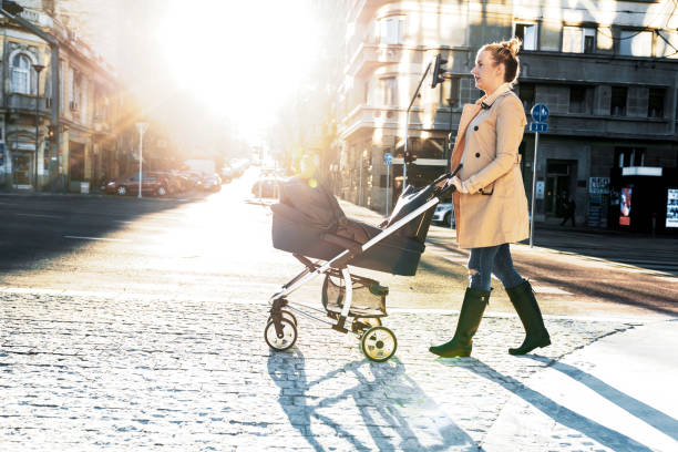 istock Sightseeing from the view of the stroller 898802876