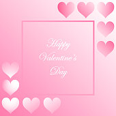 istock Valentine's-Day-Card-Hearts-Pink-Background 898812810