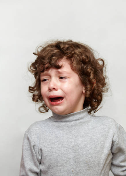 childish tantrums, tears and hysterics