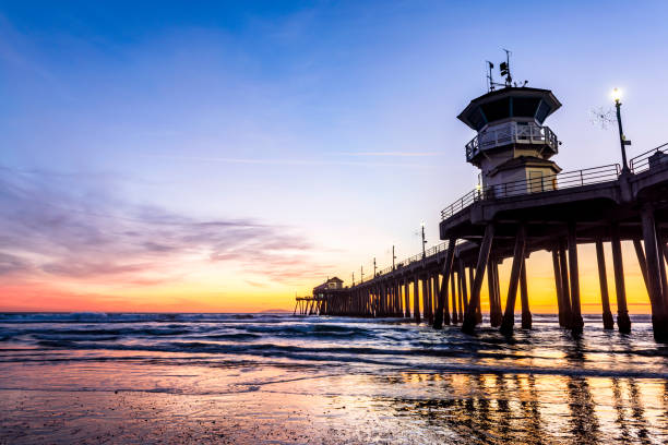 istock Huntington beach Pier at Sunset 898822262