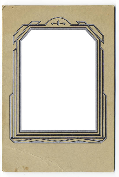 istock Vintage Art Deco Photo Frame 89882731