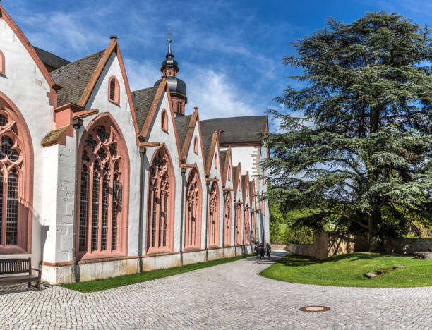 istock view of famous cloister Eberbach in Germany 898834746
