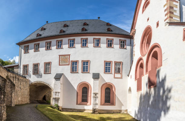 outdoor view of famous cloister Eberbach in Germany