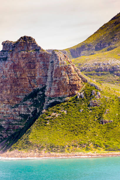 Sentinel Peak Hout Bay Sentinel peak in Hout Bay near Cape Town, South Africa chapmans peak drive stock pictures, royalty-free photos & images