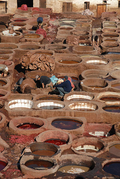 istock Tanneries in Fes 89884249