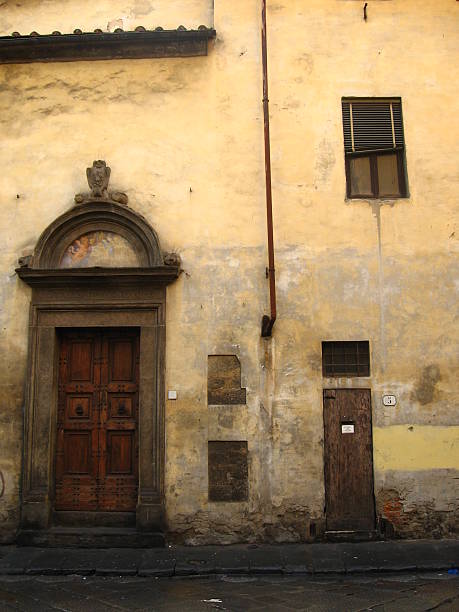 istock Tuscan Yellow with Doorway 89884409