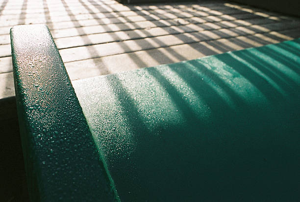 Dewy Playground stock photo