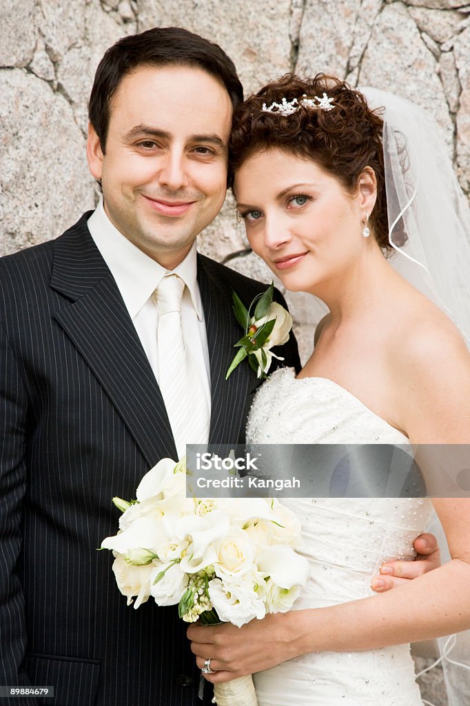 Sposa e lo sposo - Foto stock royalty-free di 20-24 anni