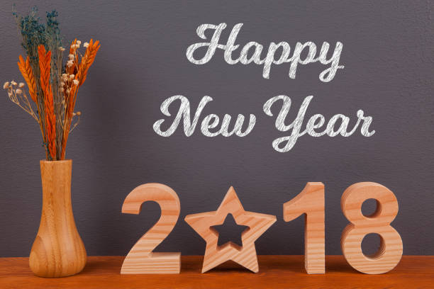 istock Happy new year concepts 2018 with star 898846966
