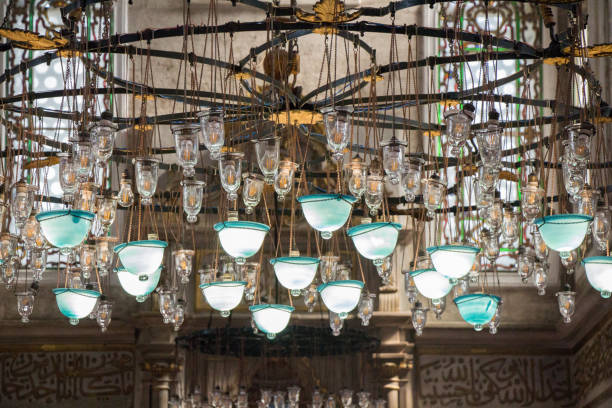 istock Ottoman style ceiling lamps for decoration 898848330