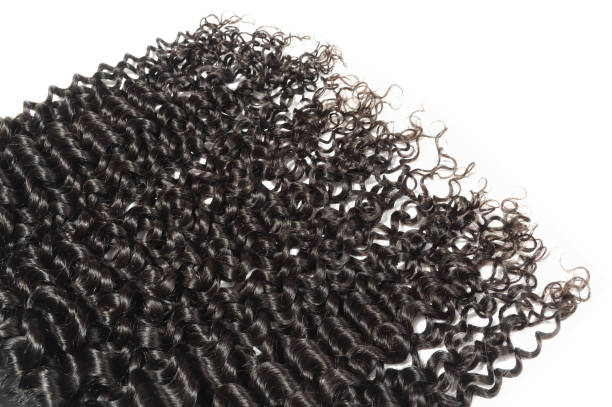 istock curly natural black human hair weave extensions bundles 898849038