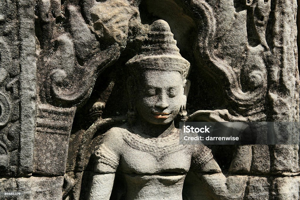 Escultura Khmer - Foto de stock de Amor - Sentimiento libre de derechos