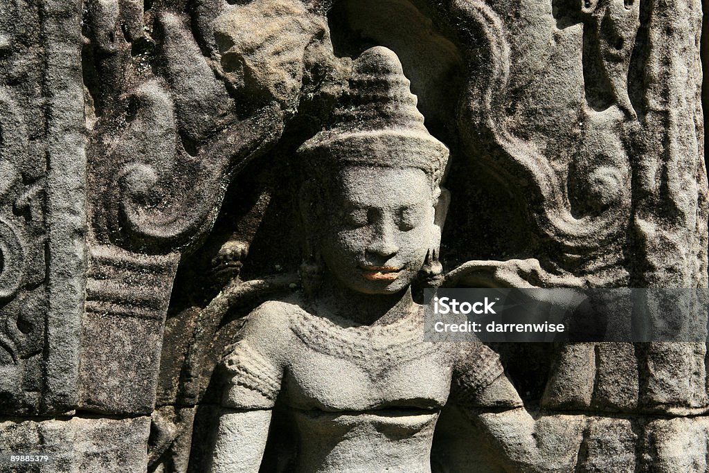 Sculpture Khmer - Photo de Amour libre de droits