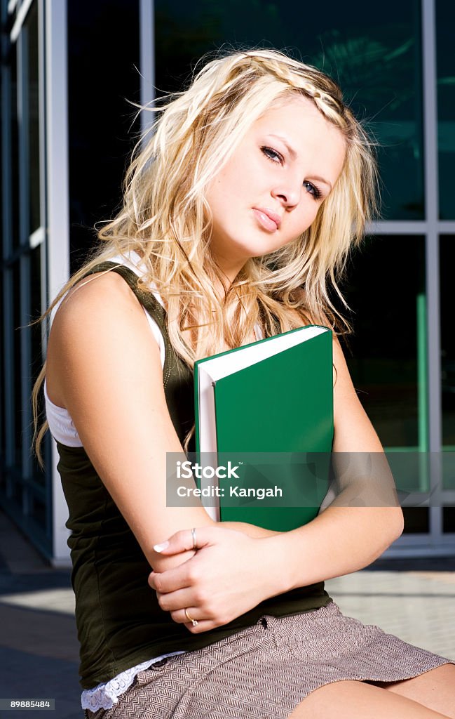 Ritratto di studente - Foto stock royalty-free di Adulto