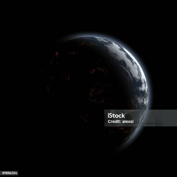 Ziemi Z Przestrzeni Kosmicznej - zdjęcia stockowe i więcej obrazów Bez ludzi - Bez ludzi, Czarne tło, Fotografika