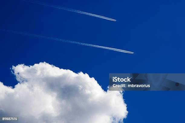 Blue Himmel Stockfoto und mehr Bilder von Blau - Blau, Farbbild, Flugzeug