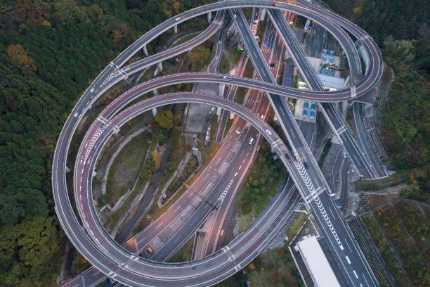 istock A beautiful curve of the junction. 898876954