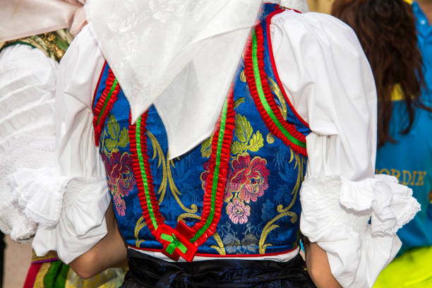 istock Sardinian traditional costume 898877594