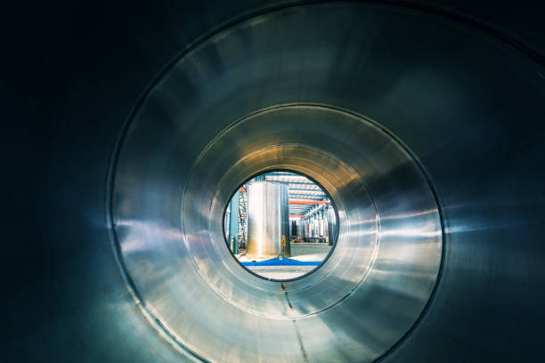 istock Steel plant interior view 898878476