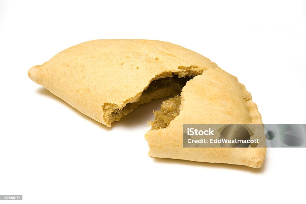 Jamaican meat pattie.  Caribbean Stock Photo