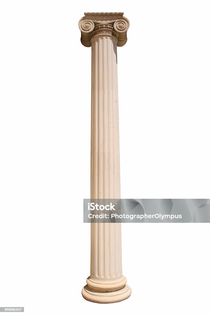 Greco colonna - Foto stock royalty-free di Colonna architettonica