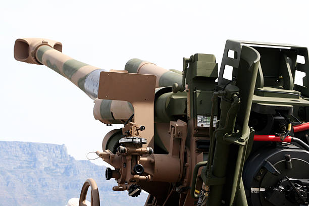 155 mm g5 howitser - cannon mountain 뉴스 사진 이미지