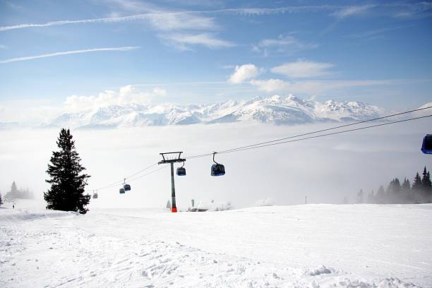 Neige et de ciel 2000 mètres sur NN - Photo