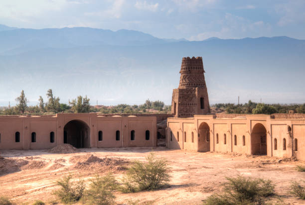 Old caravanserai in Shahdad, Iran