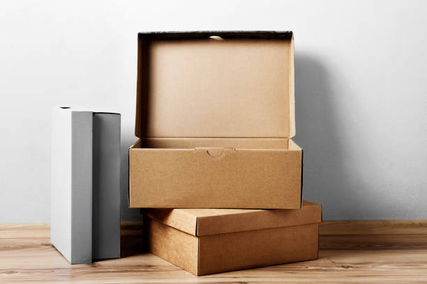Cardboard Box stock photo