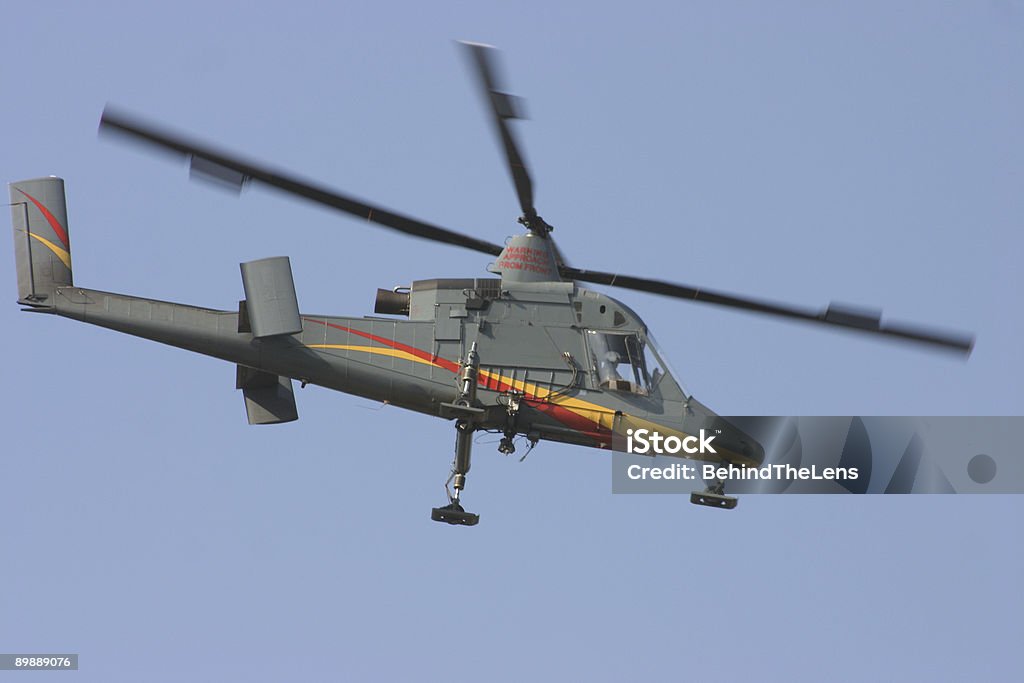 Airborne Hubschrauber - Lizenzfrei Ausrutschen Stock-Foto