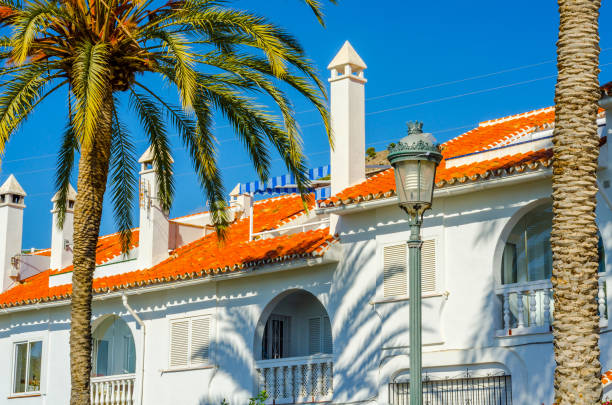 istock Stylish balcony with a metal railing, solid architectural element, a place of rest and relaxation, vintage decor 898893706