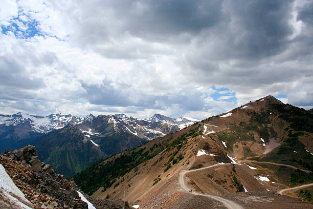 Mountain Trail stock photo