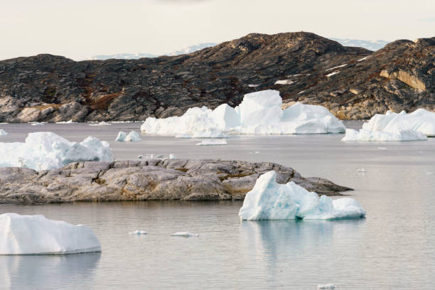 istock Arctic Icebergs on Arctic Ocean in Greenland 898898056