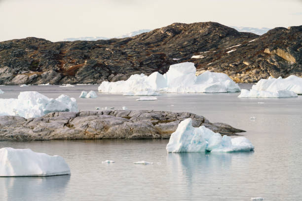istock Arctic Icebergs on Arctic Ocean in Greenland 898898340