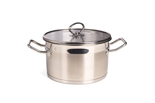 istock metal saucepan with a lid isolated 898903164
