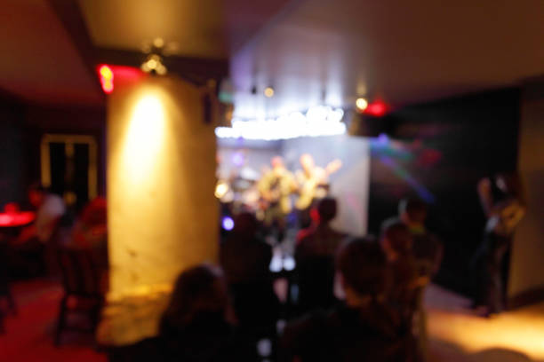 istock Nightclub theme blur background . 898906474