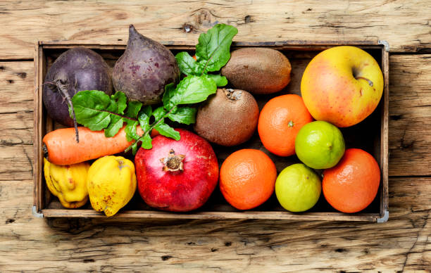 istock Colorful fruits and vegetables 898907132