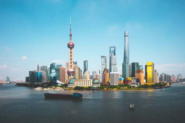 istock Shanghai city skyline 898907580