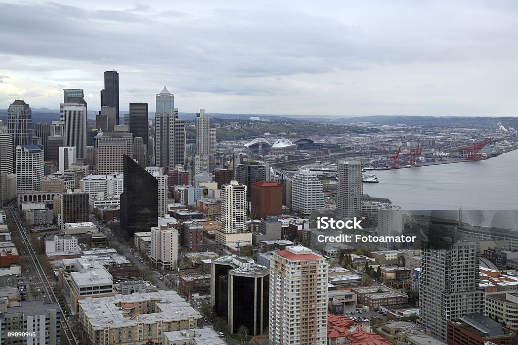 Downtown Seattle  Corporate Business Stock Photo