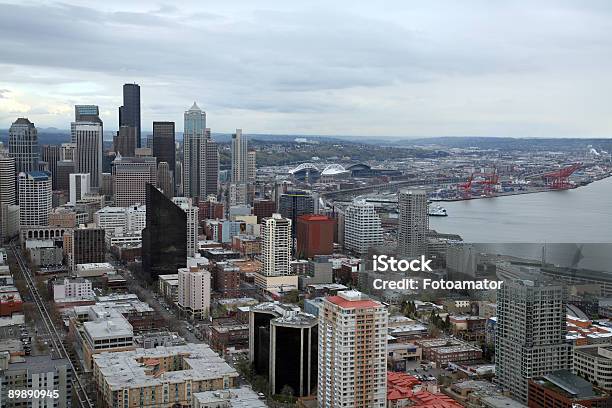 Downtown Seattle Stock Photo - Download Image Now - Corporate Business, Seattle, House