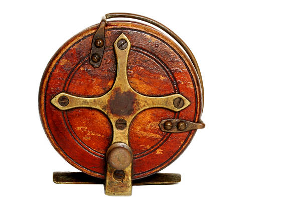istock Vintage Fishing Reel 89890955