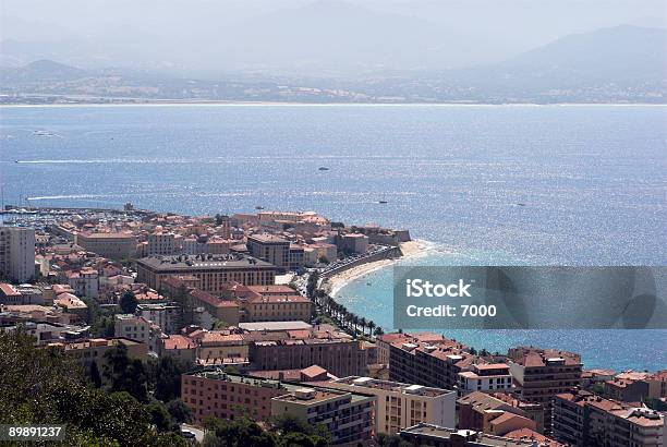 Mediterrane Blick Auf Die Küste Stockfoto und mehr Bilder von Ajaccio - Ajaccio, Ansicht aus erhöhter Perspektive, Architektur