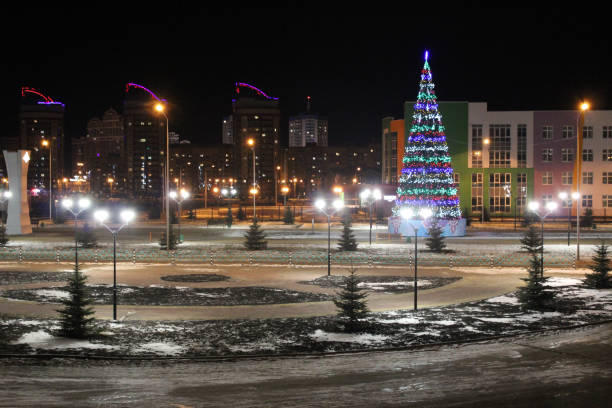 istock night christmas city landscape 898915734